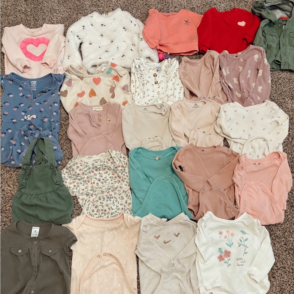 6-9 month baby girl bundle